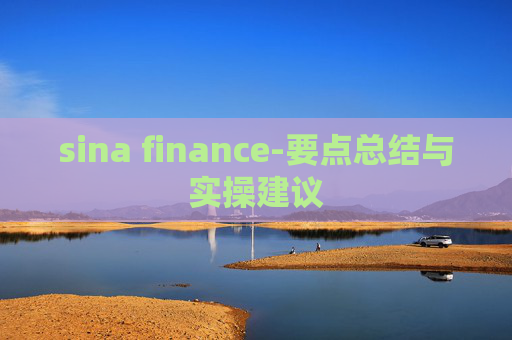 sina finance-要点总结与实操建议